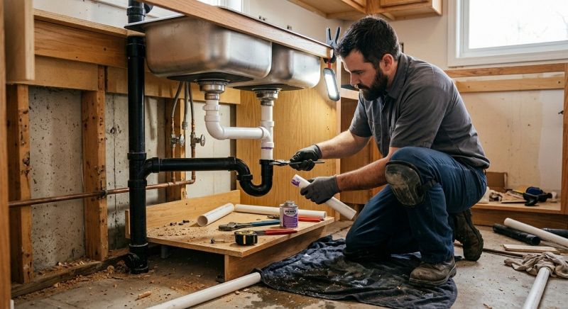 Sink Plumbing Installation Service